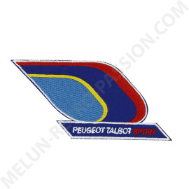 ECUSSON PATCH BRODE THERMOCOLLANT PEUGEOT TALBOT SPORT