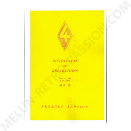 MR 20 REPAIR MANUAL RENAULT 4CV 1060