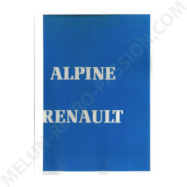 ALPINE A310 V6 MANUAL DE REPARACIÓN