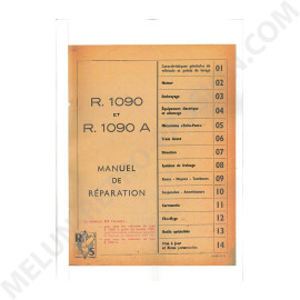 MANUAL DE REPARACIÓN RENAULT DAUPHINE 1090 Y 1090A