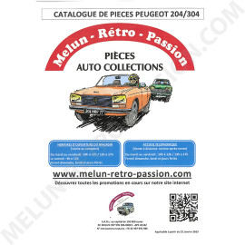 SPARE PARTS CATALOGUE PEUGEOT 204 304