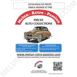 SIMCA ARONDE P60 MRP SPARE PARTS CATALOGUE