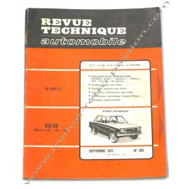 REVUE TECHNIQUE AUTOMOBILE VOLVO - CITROEN DYANE/MEHARI - FIAT 124
