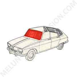PARE BRISE FEUILLETE CLAIR RENAULT R16