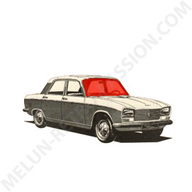 CLEAR LAMINATED WINDSCREEN PEUGEOT 204 304