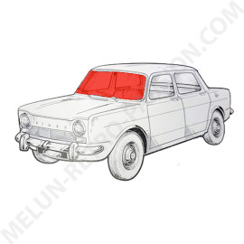 SIMCA 1000 CLEAR LAMINATED WINDSCREEN