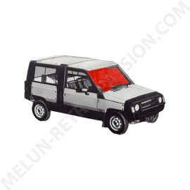 CLEAR LAMINATED WINDSCREEN RENAULT RODEO 5 TEILHOL