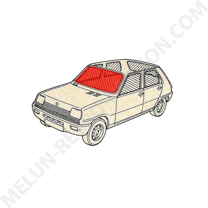 PARABRISAS LAMINADO BRONCE RENAULT R5