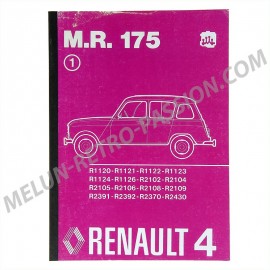 MR175 - MANUAL DE TALLER PARA RENAULT 4