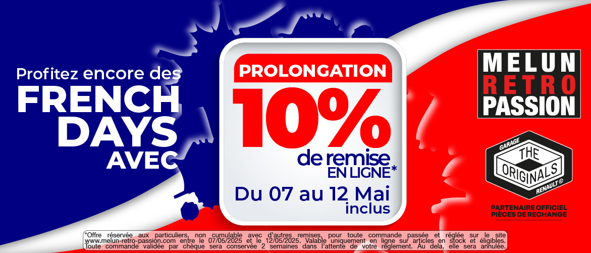 French Days Prolongations