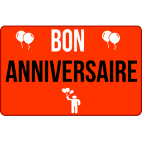 
			                        			Bon anniversaire