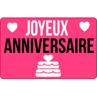 
			                        			Joyeux anniversaire coeur